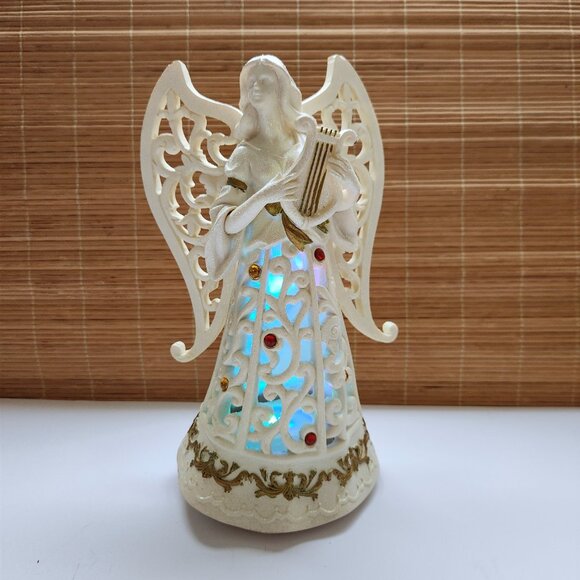 Costco LED Lighted Angel Figurine 11.5” Colour Changing Christmas Decor - Picture 7 of 17